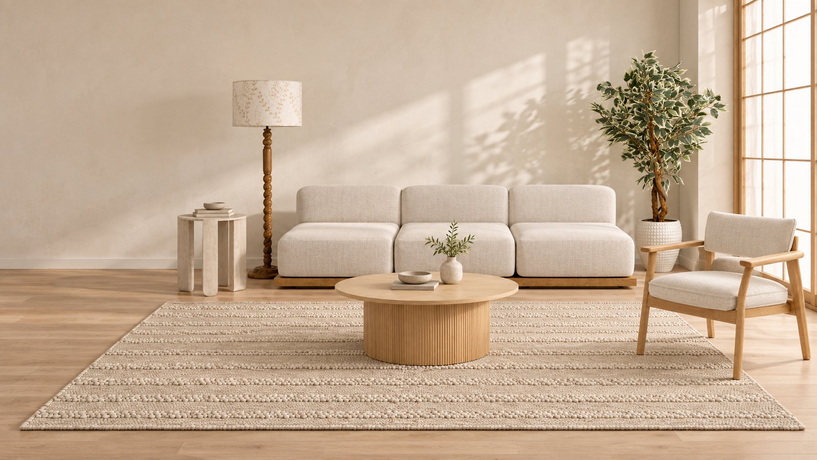 Japandi living room